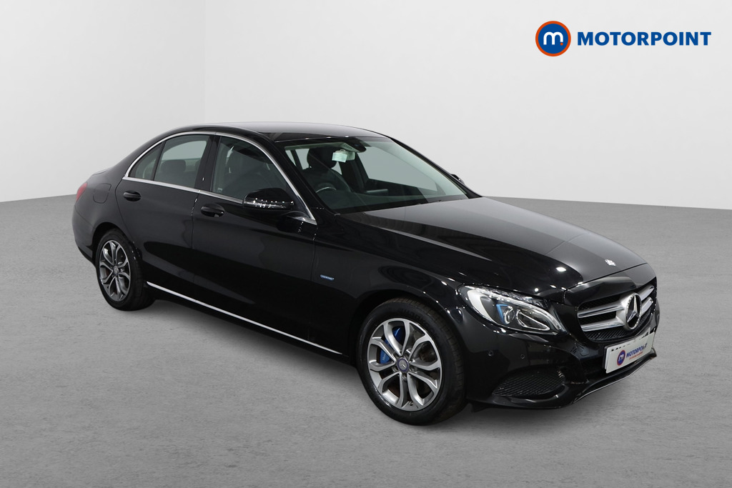 Mercedes-Benz C Class Sport Automatic Petrol Plug-In Hybrid Saloon - Stock Number (1573931) - Drivers side front corner