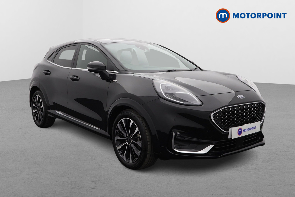 Ford Puma St-Line Vignale Automatic Petrol-Electric Hybrid SUV - Stock Number (1574618) - Drivers side front corner