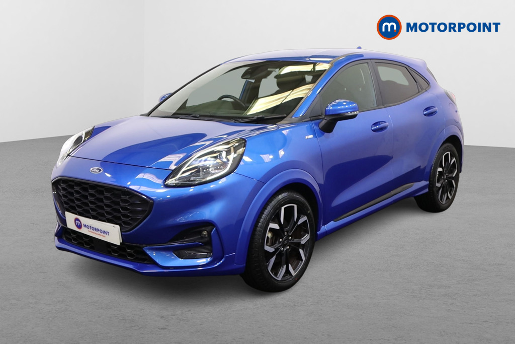 Ford Puma St-Line X Manual Petrol-Electric Hybrid SUV - Stock Number (1575633) - Passenger side front corner