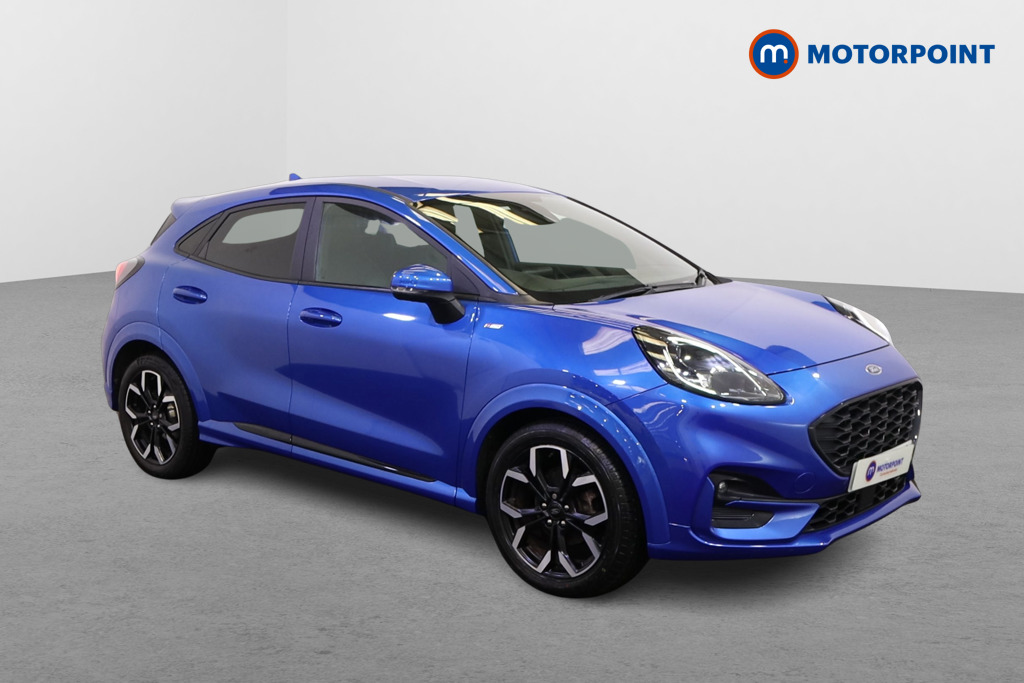 Ford Puma St-Line X Manual Petrol-Electric Hybrid SUV - Stock Number (1575633) - Drivers side front corner