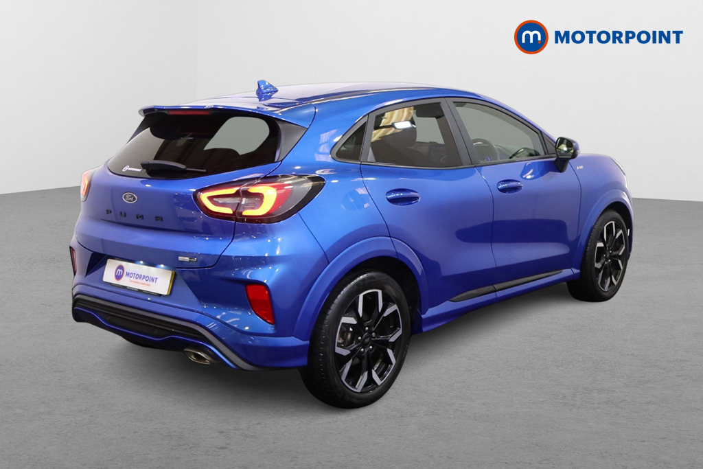 Ford Puma St-Line X Manual Petrol-Electric Hybrid SUV - Stock Number (1575633) - Drivers side rear corner