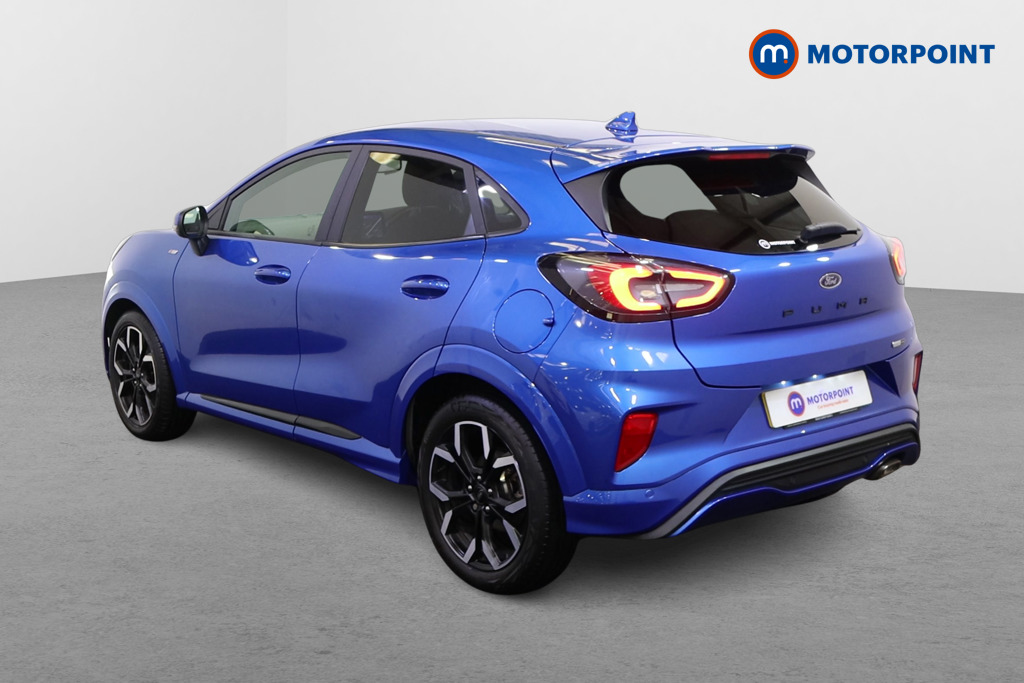 Ford Puma St-Line X Manual Petrol-Electric Hybrid SUV - Stock Number (1575633) - Passenger side rear corner