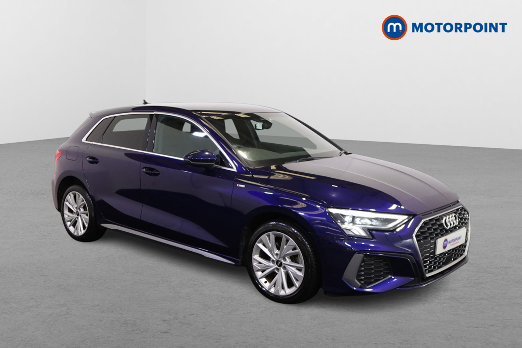 Audi A3 S Line Automatic Petrol Plug-In Hybrid Hatchback - Stock Number (1577180) - Drivers side front corner