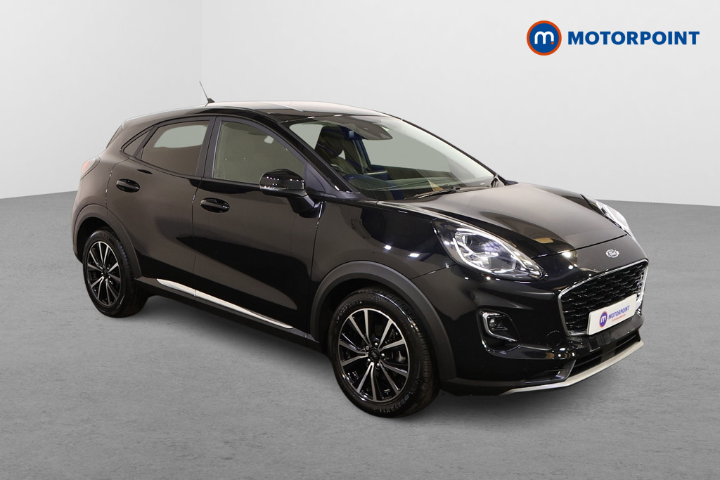 Ford Puma Titanium Manual Petrol-Electric Hybrid SUV - Stock Number (1577807) - Drivers side front corner