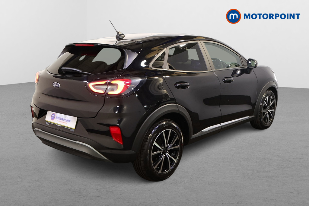Ford Puma Titanium Manual Petrol-Electric Hybrid SUV - Stock Number (1577807) - Drivers side rear corner