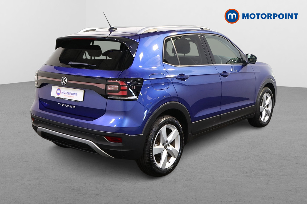 Volkswagen T-Cross SEL Automatic Petrol SUV - Stock Number (1579185) - Drivers side rear corner