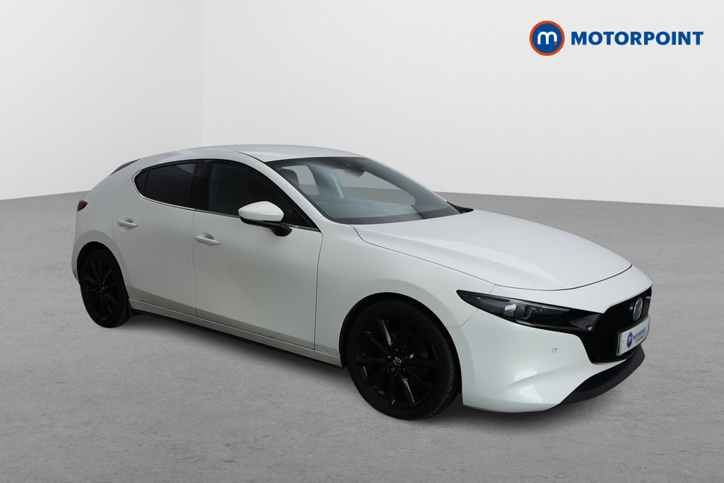 Mazda 3 Gt Sport Manual Petrol-Electric Hybrid Hatchback - Stock Number (1579362) - Drivers side front corner