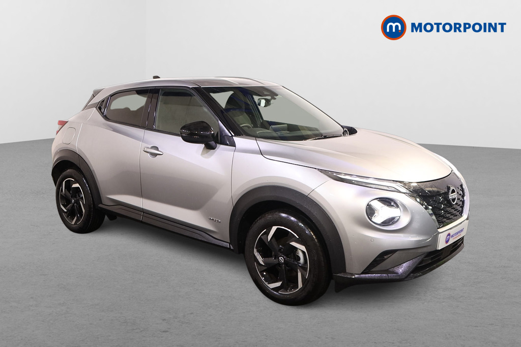 Nissan Juke N-Connecta Automatic Petrol-Electric Hybrid SUV - Stock Number (1569318) - Drivers side front corner