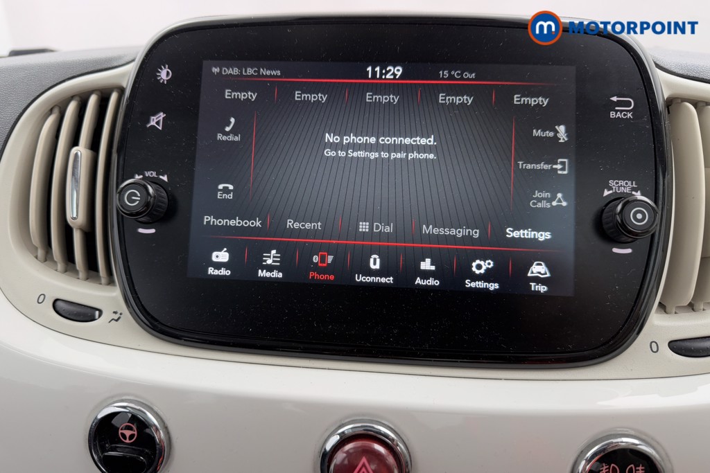 Fiat 500 1.0 Mild Hybrid 3Dr Manual Petrol-Electric Hybrid Hatchback - Stock Number (1569656) - 7th supplementary image