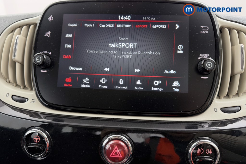 Fiat 500 1.0 Mild Hybrid 3Dr Manual Petrol-Electric Hybrid Hatchback - Stock Number (1569758) - 6th supplementary image