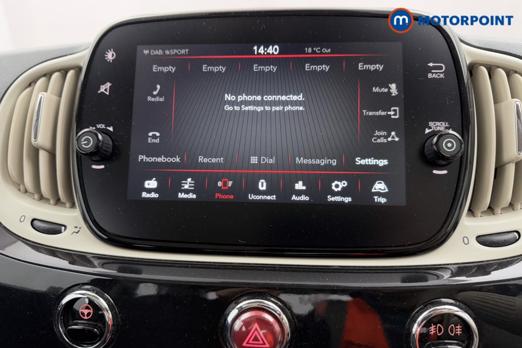Fiat 500 1.0 Mild Hybrid 3Dr Manual Petrol-Electric Hybrid Hatchback - Stock Number (1569758) - 7th supplementary image