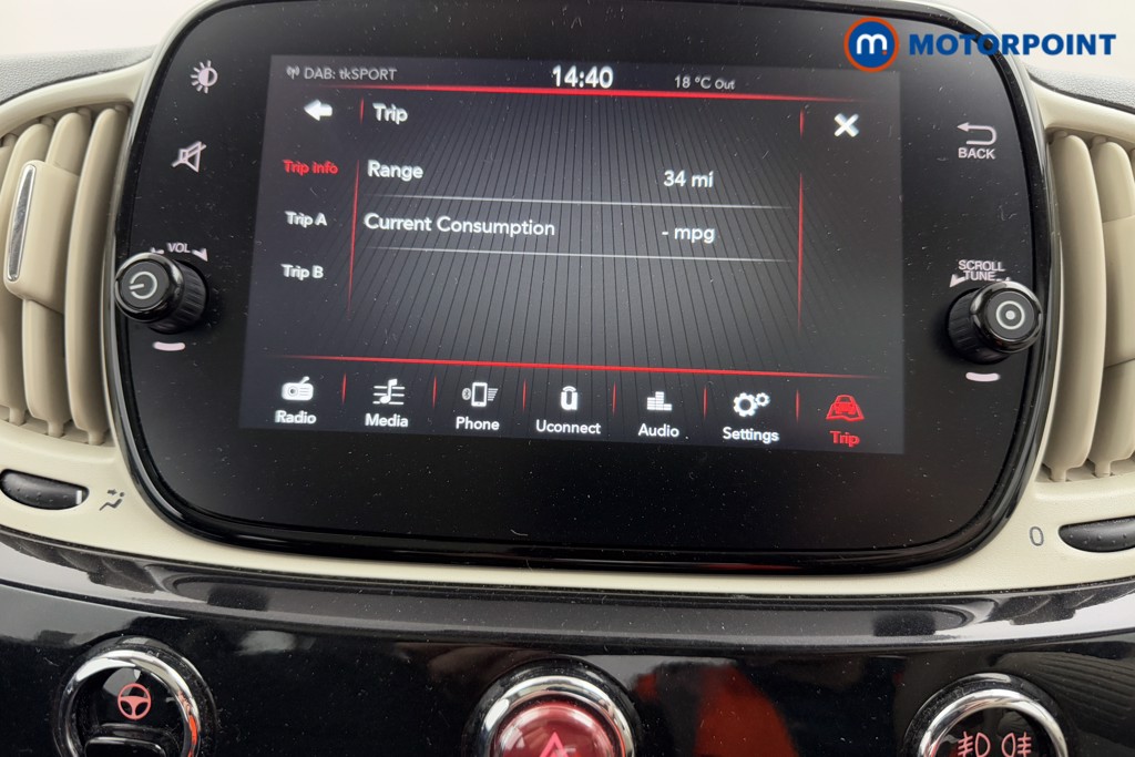 Fiat 500 1.0 Mild Hybrid 3Dr Manual Petrol-Electric Hybrid Hatchback - Stock Number (1569758) - 9th supplementary image