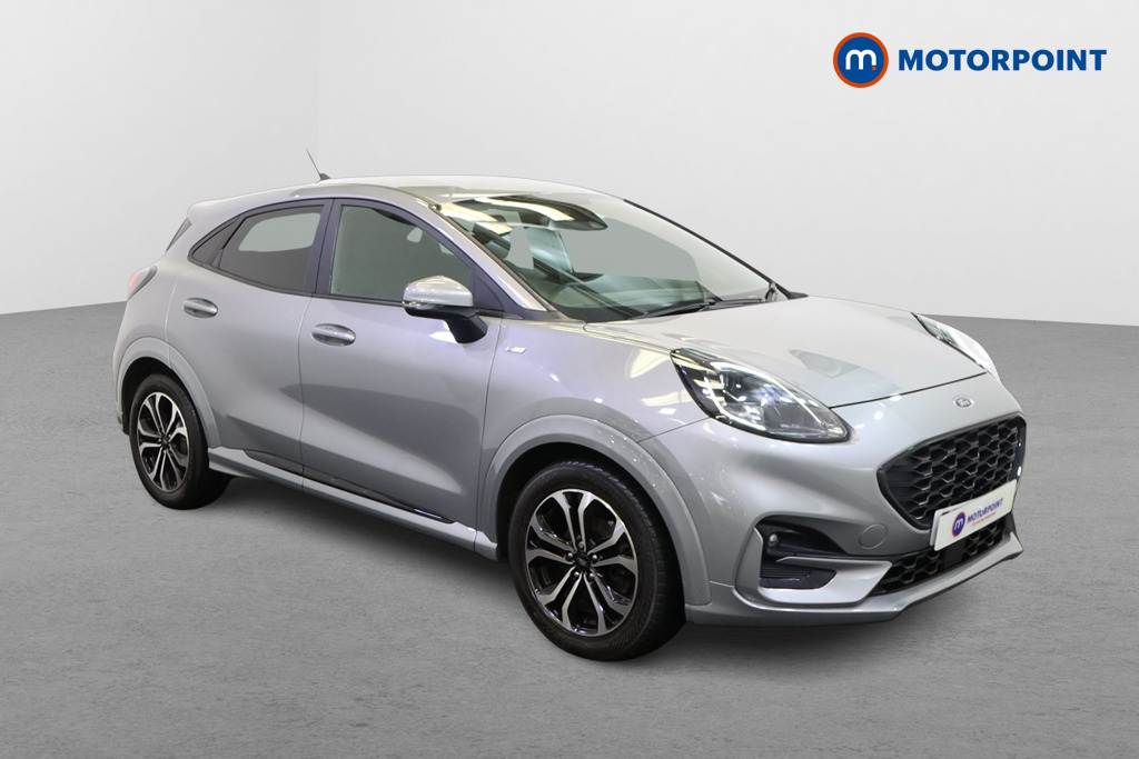 Ford Puma St-Line Manual Petrol-Electric Hybrid SUV - Stock Number (1572177) - Drivers side front corner