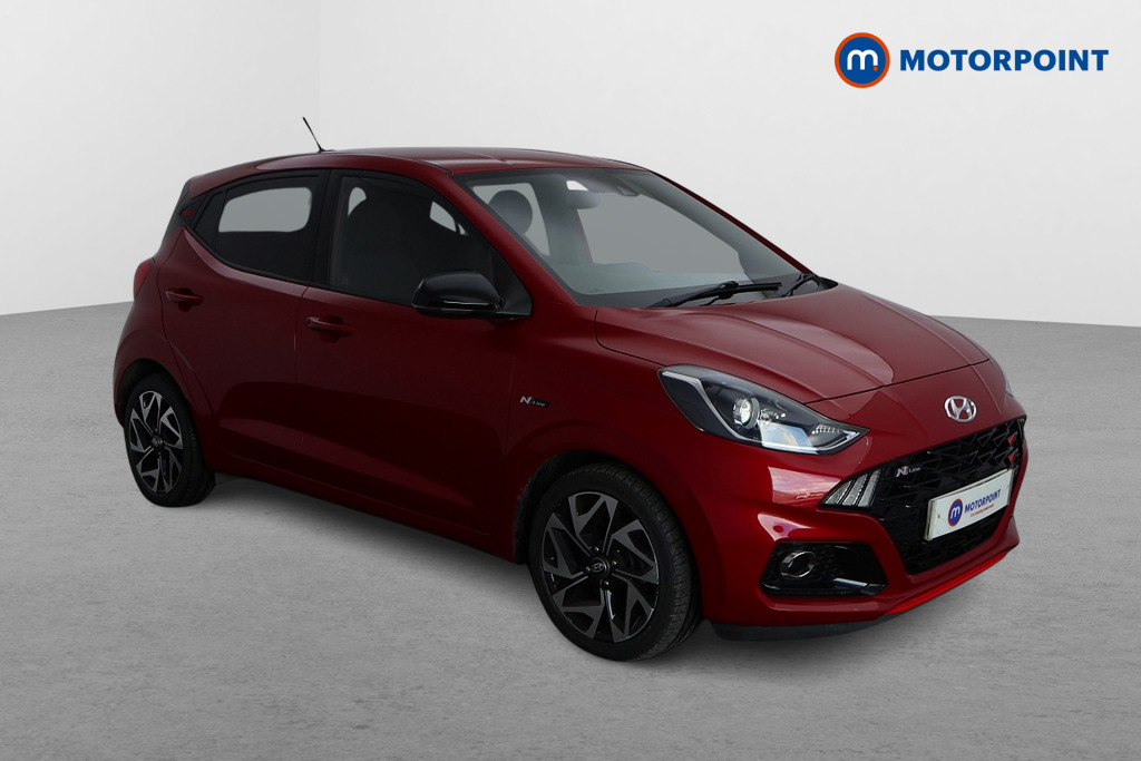 Hyundai I10 N Line Manual Petrol Hatchback - Stock Number (1572904) - Drivers side front corner