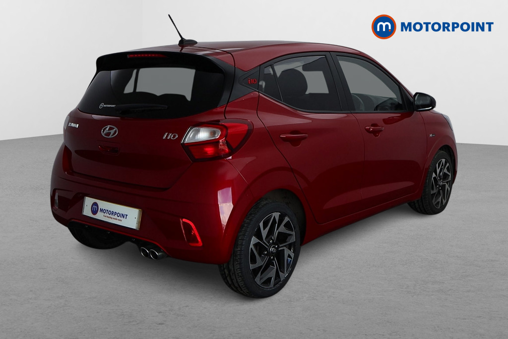 Hyundai I10 N Line Manual Petrol Hatchback - Stock Number (1572904) - Drivers side rear corner
