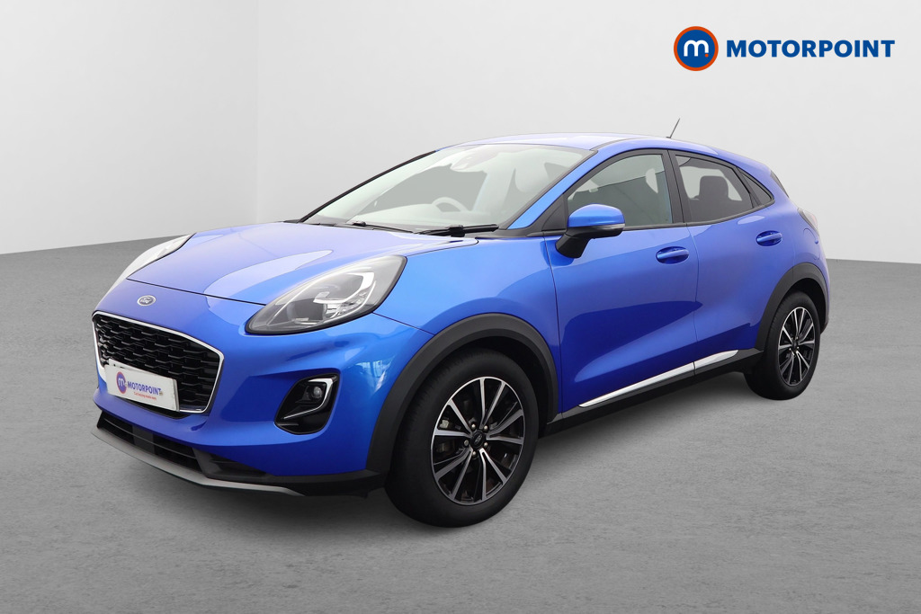 Ford Puma Titanium Manual Petrol-Electric Hybrid SUV - Stock Number (1577813) - Passenger side front corner