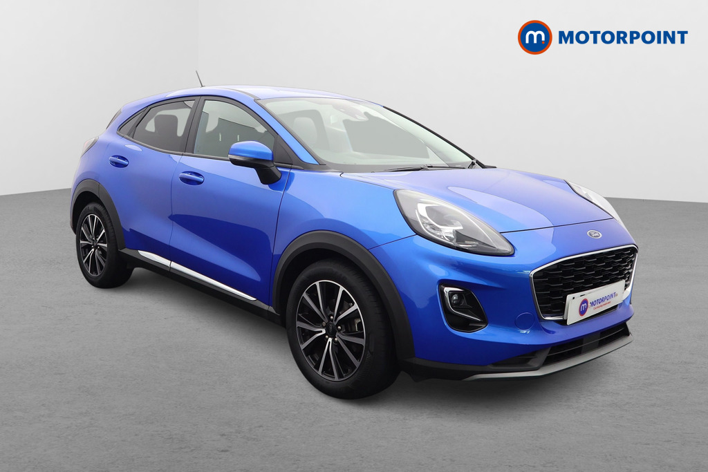 Ford Puma Titanium Manual Petrol-Electric Hybrid SUV - Stock Number (1577813) - Drivers side front corner