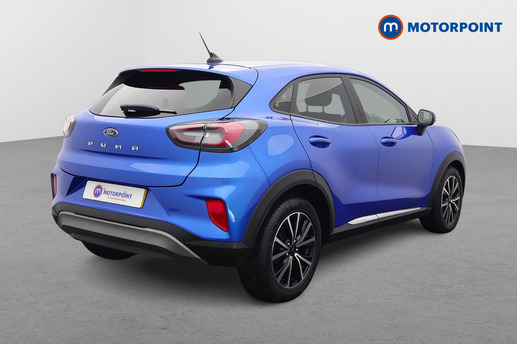 Ford Puma Titanium Manual Petrol-Electric Hybrid SUV - Stock Number (1577813) - Drivers side rear corner