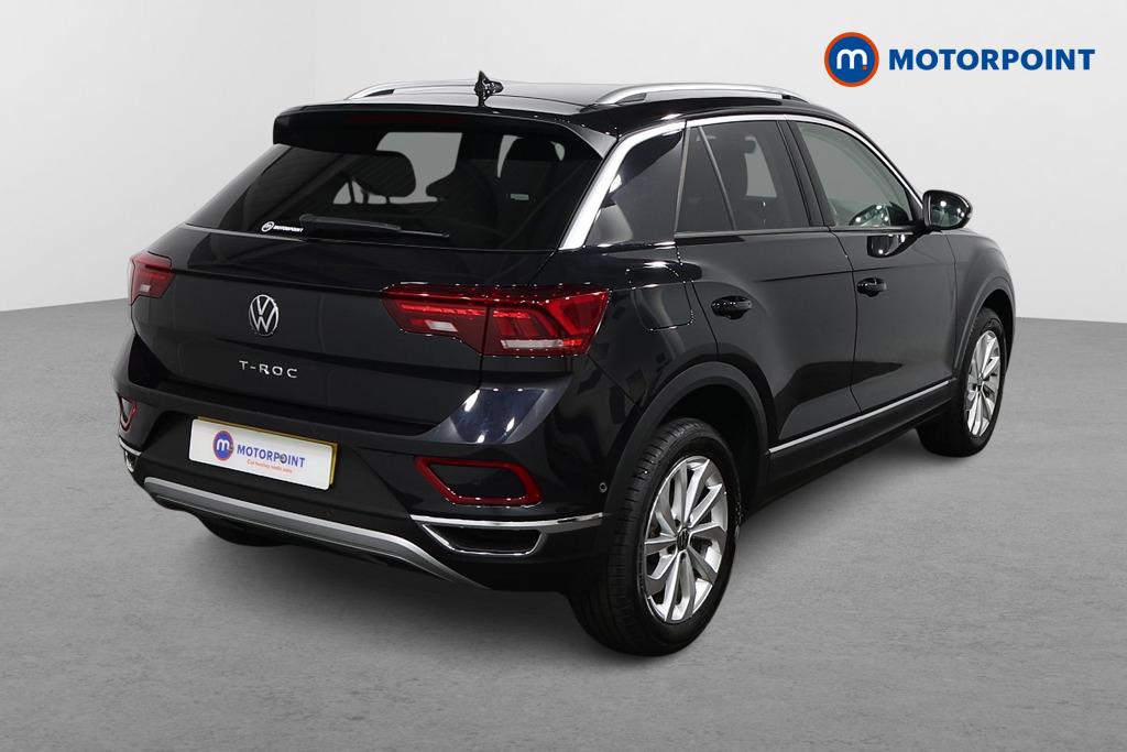 Volkswagen T-Roc Style Automatic Petrol SUV - Stock Number (1579992) - Drivers side rear corner