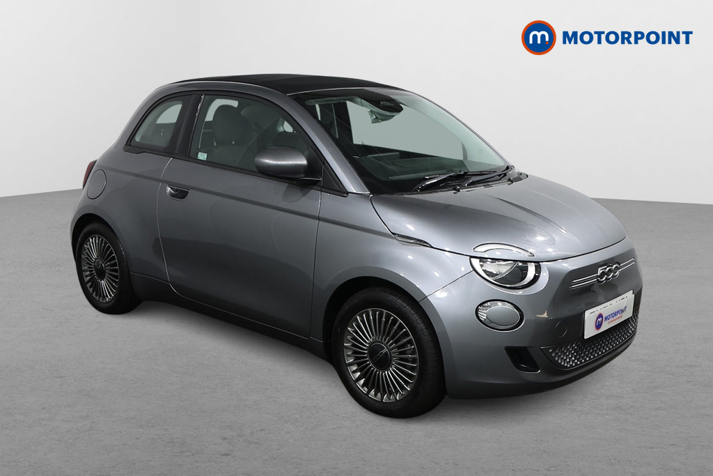 Fiat 500 Icon Automatic Electric Convertible - Stock Number (1580215) - Drivers side front corner