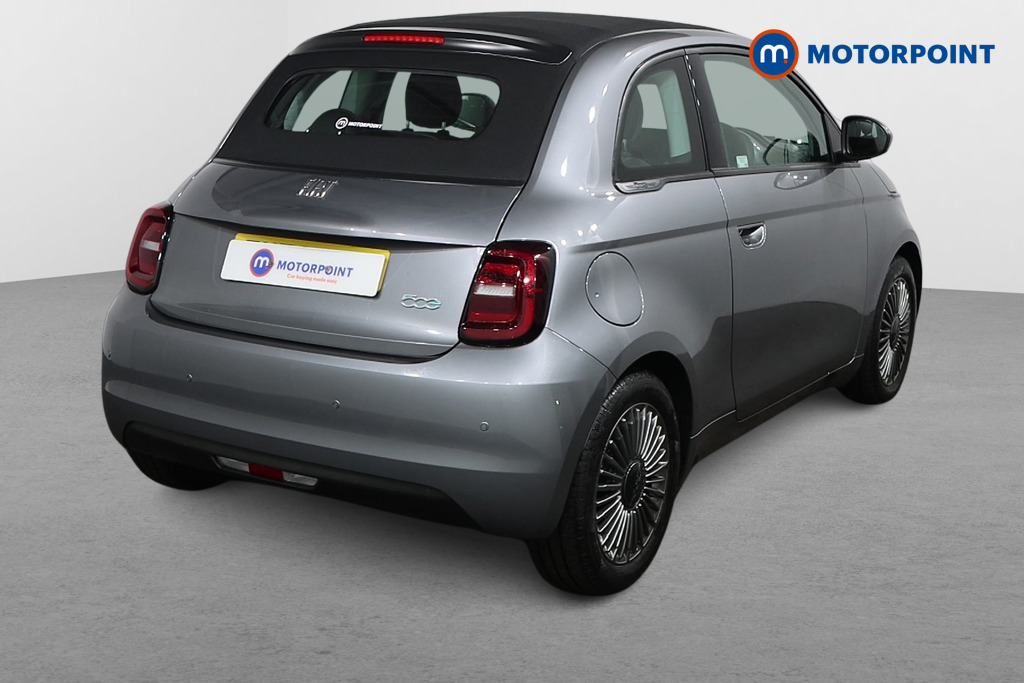Fiat 500 Icon Automatic Electric Convertible - Stock Number (1580215) - Drivers side rear corner