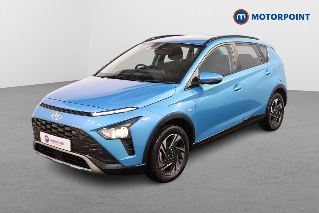 Hyundai Bayon Se Connect Manual Petrol-Electric Hybrid SUV - Stock Number (1580235) - Passenger side front corner