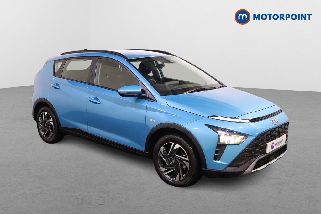 Hyundai Bayon Se Connect Manual Petrol-Electric Hybrid SUV - Stock Number (1580235) - Drivers side front corner