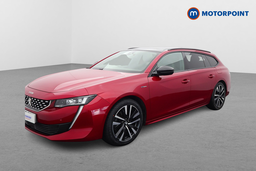 Peugeot 508 GT Automatic Petrol Plug-In Hybrid Estate - Stock Number (1580342) - Passenger side front corner