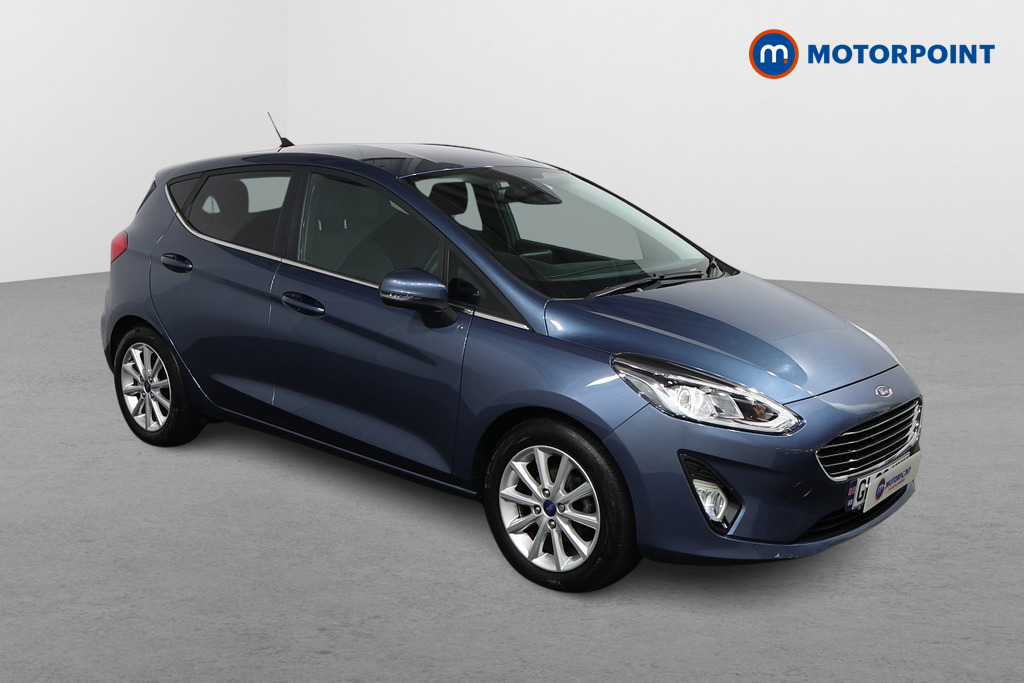 Ford Fiesta Titanium Manual Petrol Hatchback - Stock Number (1580390) - Drivers side front corner