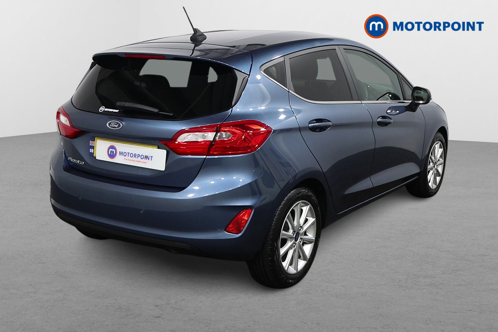 Ford Fiesta Titanium Manual Petrol Hatchback - Stock Number (1580390) - Drivers side rear corner