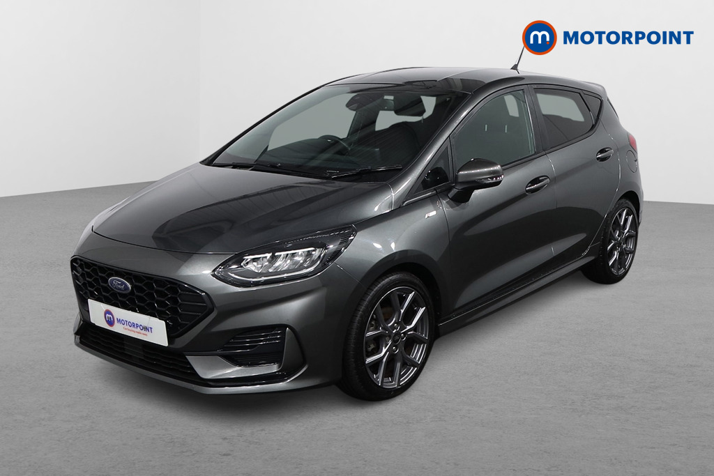Ford Fiesta St-Line Manual Petrol-Electric Hybrid Hatchback - Stock Number (1580555) - Passenger side front corner