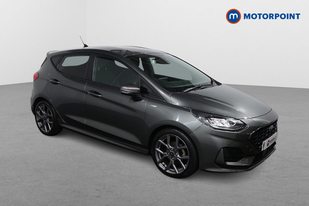 Ford Fiesta St-Line Manual Petrol-Electric Hybrid Hatchback - Stock Number (1580555) - Drivers side front corner