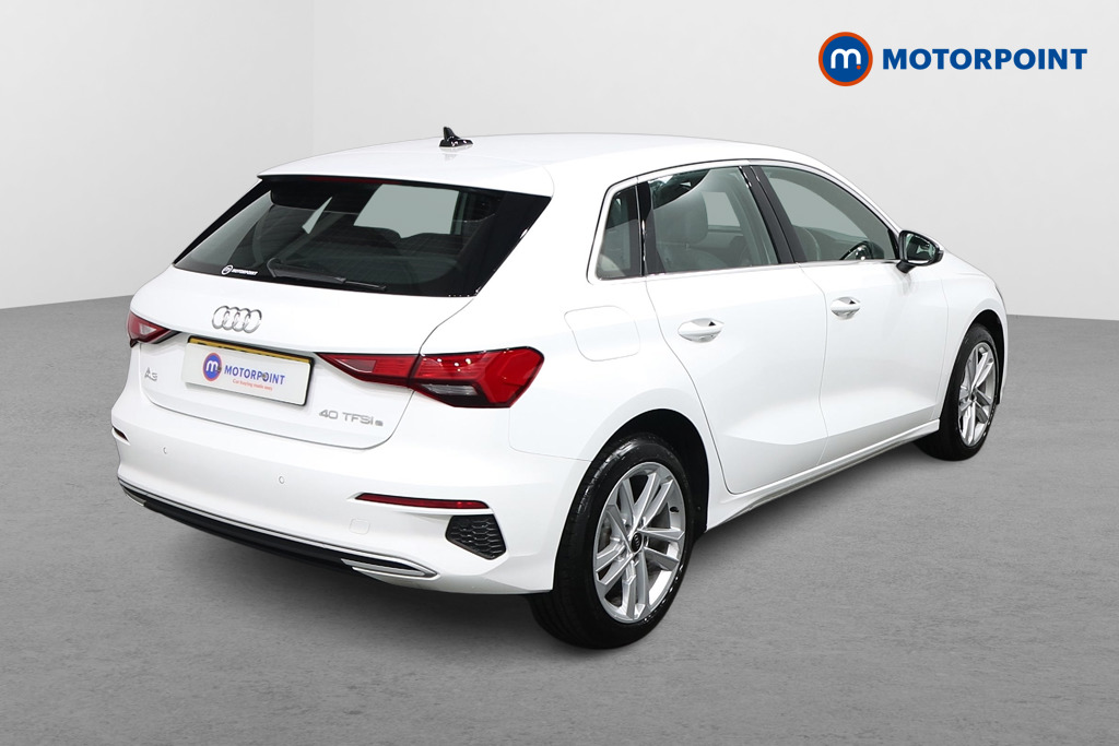 Audi A3 Sport Automatic Petrol Plug-In Hybrid Hatchback - Stock Number (1580929) - Drivers side rear corner