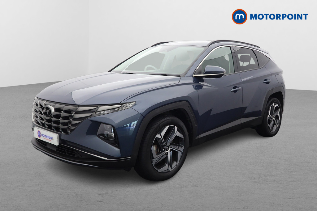 Hyundai Tucson Premium Automatic Petrol-Electric Hybrid SUV - Stock Number (1581075) - Passenger side front corner