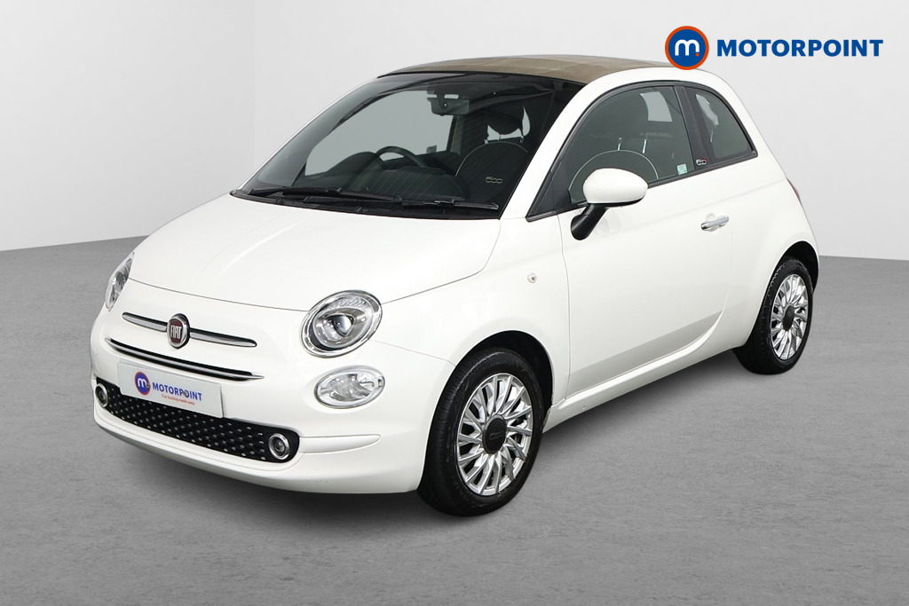 Fiat 500 Lounge Manual Petrol-Electric Hybrid Convertible - Stock Number (1581131) - Passenger side front corner