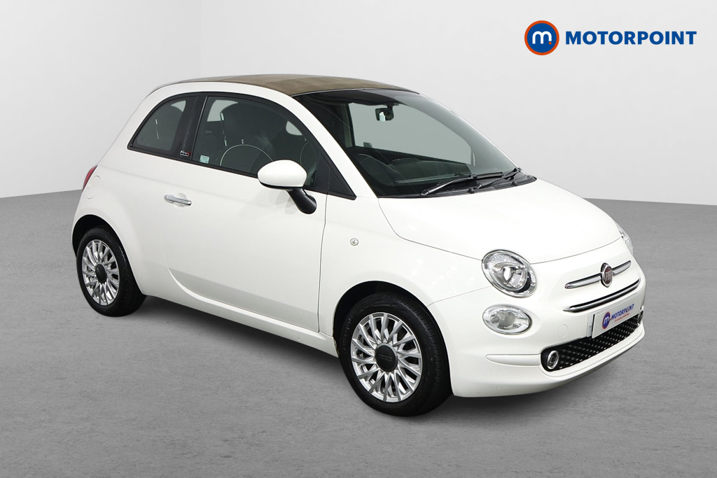 Fiat 500 Lounge Manual Petrol-Electric Hybrid Convertible - Stock Number (1581131) - Drivers side front corner