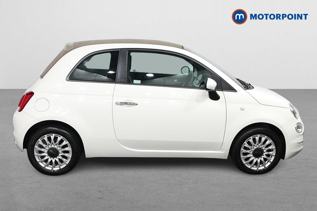 Fiat 500 Lounge Manual Petrol-Electric Hybrid Convertible - Stock Number (1581131) - Drivers side