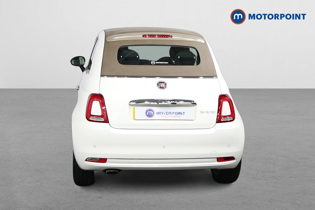 Fiat 500 Lounge Manual Petrol-Electric Hybrid Convertible - Stock Number (1581131) - Rear bumper