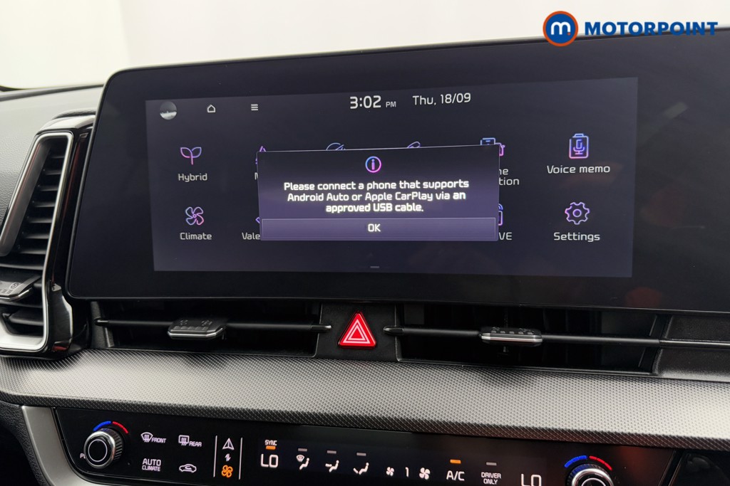 KIA Sportage 3 Automatic Petrol-Electric Hybrid SUV - Stock Number (1572727) - 11th supplementary image