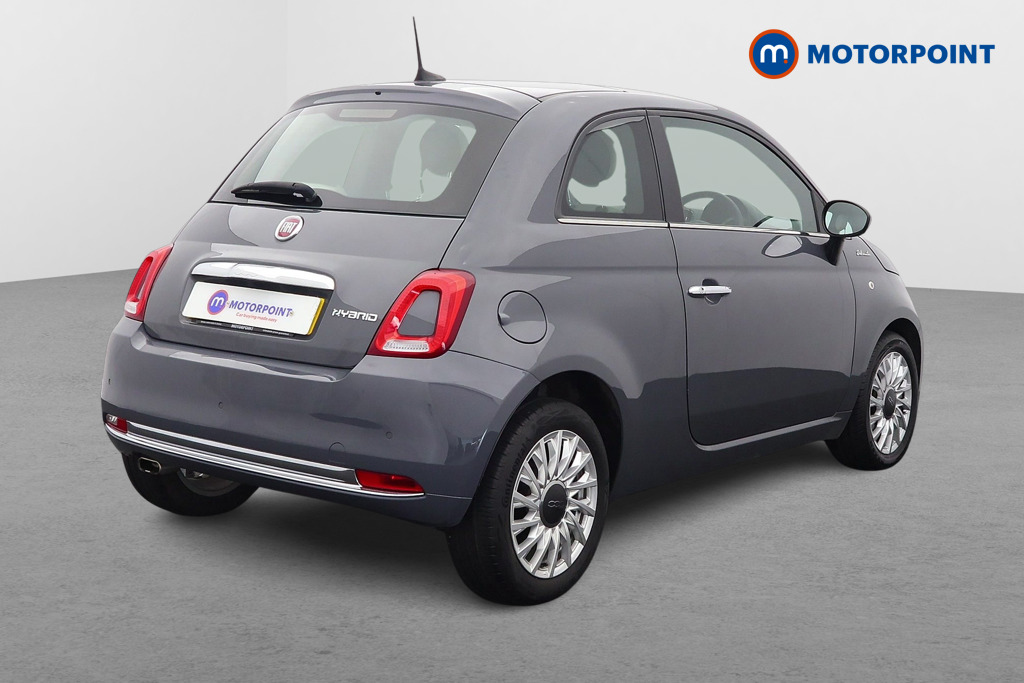 Fiat 500 Dolcevita Manual Petrol-Electric Hybrid Hatchback - Stock Number (1572931) - Drivers side rear corner