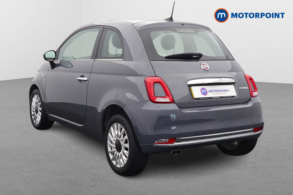 Fiat 500 Dolcevita Manual Petrol-Electric Hybrid Hatchback - Stock Number (1572931) - Passenger side rear corner