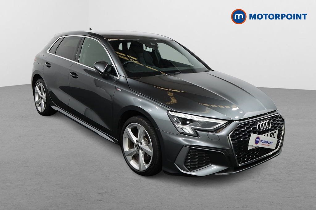 Audi A3 S Line Automatic Petrol Plug-In Hybrid Hatchback - Stock Number (1573257) - Drivers side front corner