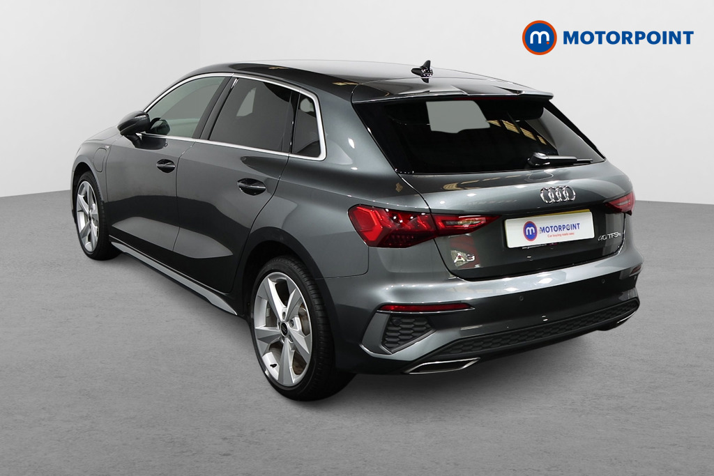 Audi A3 S Line Automatic Petrol Plug-In Hybrid Hatchback - Stock Number (1573257) - Passenger side rear corner
