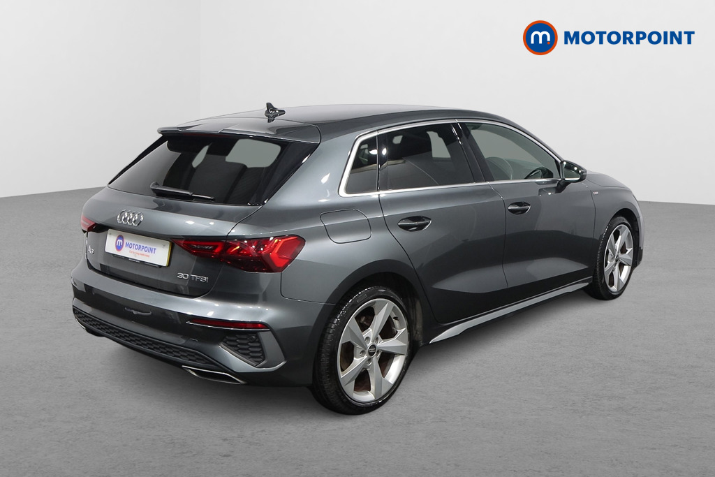 Audi A3 S Line Automatic Petrol Hatchback - Stock Number (1576495) - Drivers side rear corner