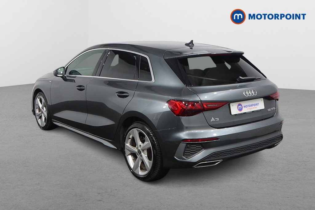 Audi A3 S Line Automatic Petrol Hatchback - Stock Number (1576495) - Passenger side rear corner