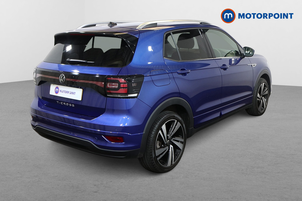 Volkswagen T-Cross R-Line Automatic Petrol SUV - Stock Number (1577771) - Drivers side rear corner