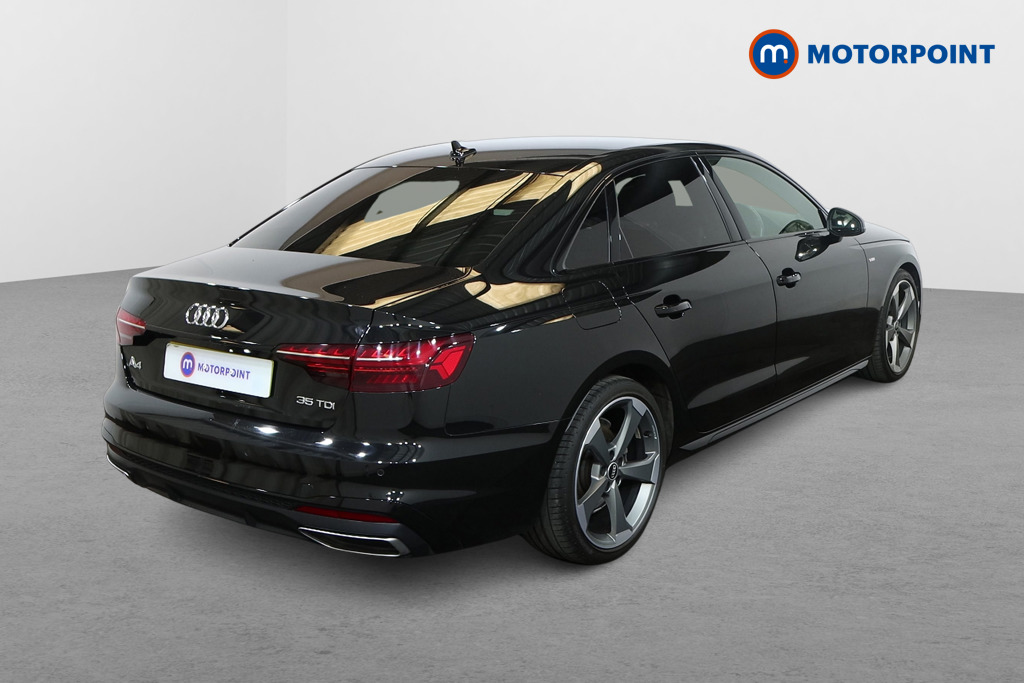 Audi A4 Black Edition Automatic Diesel Saloon - Stock Number (1579262) - Drivers side rear corner