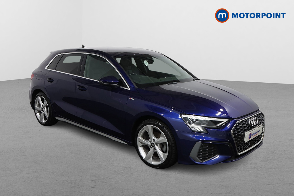 Audi A3 S Line Manual Petrol Hatchback - Stock Number (1579939) - Drivers side front corner