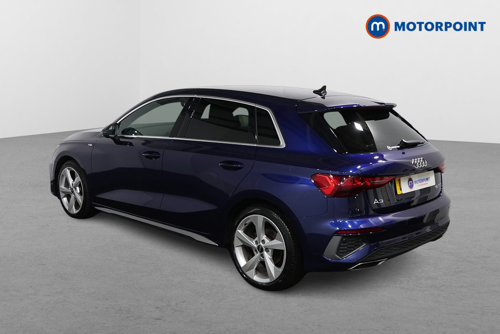 Audi A3 S Line Manual Petrol Hatchback - Stock Number (1579939) - Passenger side rear corner