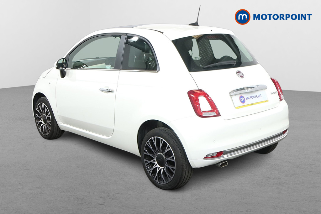 Fiat 500 TOP Manual Petrol-Electric Hybrid Hatchback - Stock Number (1580840) - Passenger side rear corner